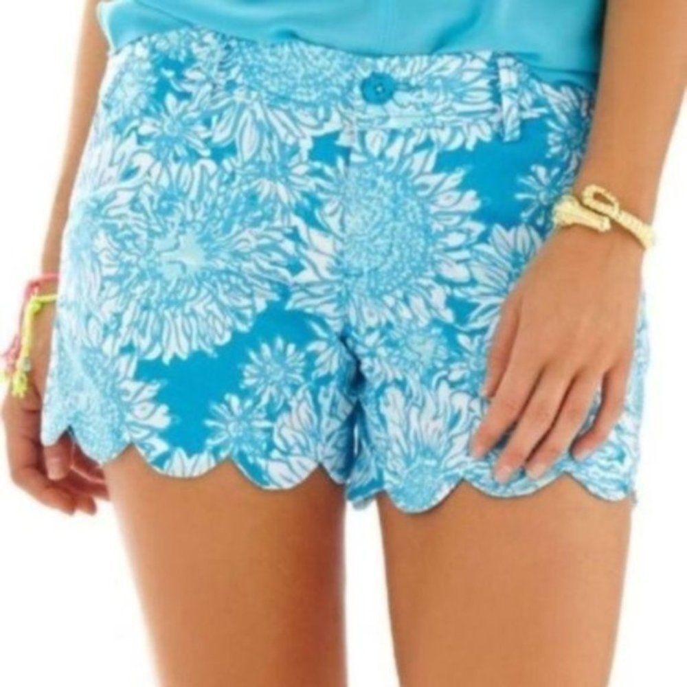 Lilly Pulitzer Buttercup Shorts Lion in the Sun  Size 00 NWT